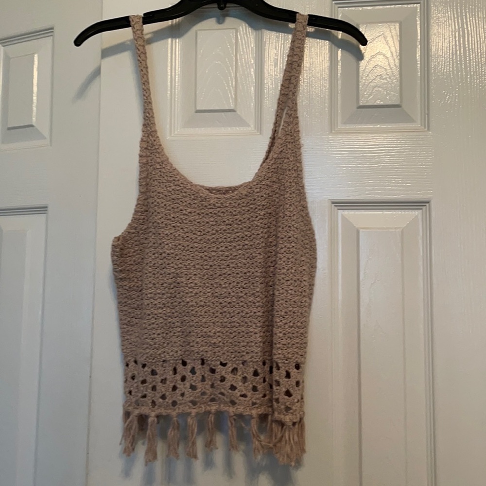 Crocheted top